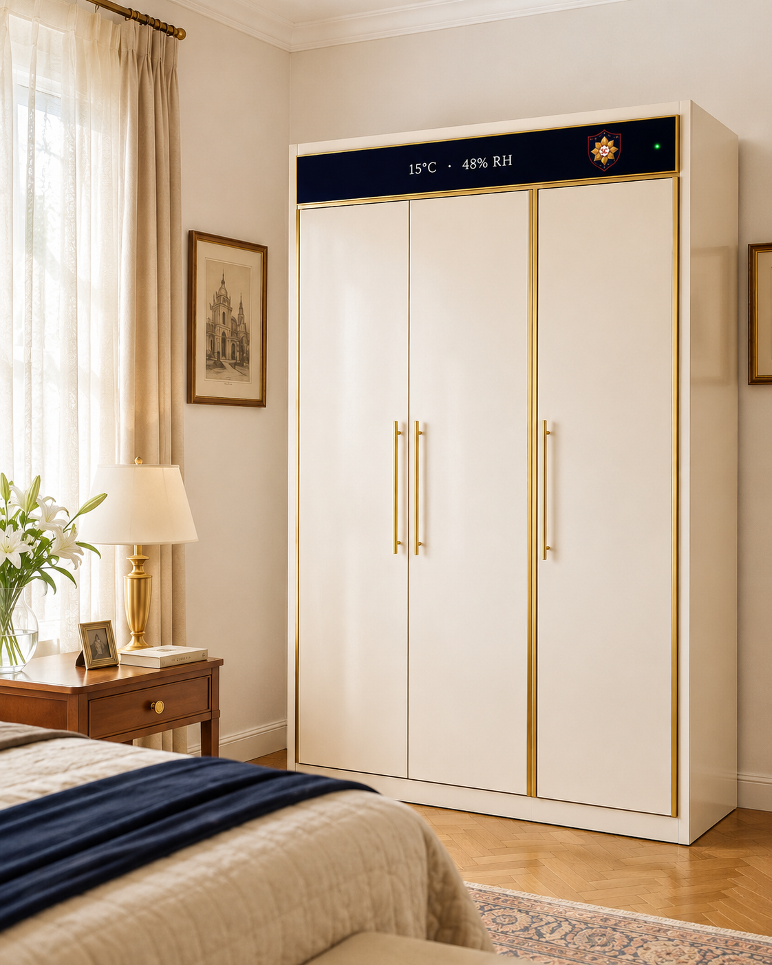 Sthiraa Climaapod Intelligent Wardrobe